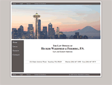 Tablet Screenshot of heckerwakefield.com
